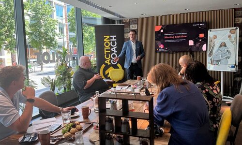 George Kowalewski leading a Custom AI Solutions workshop